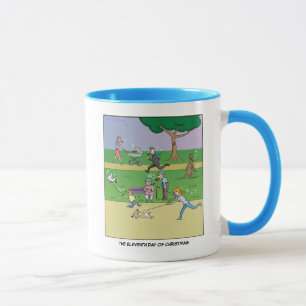 11th Day of Christmas (11 Pipers Piping) Mug