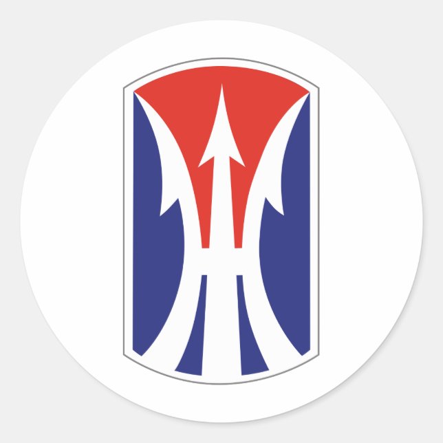 11th Light Infantry Brigade Classic Round Sticker (Front)