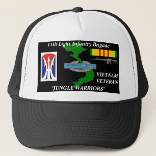 11th Light Infantry Brigade"Jungle Warriors" Caps