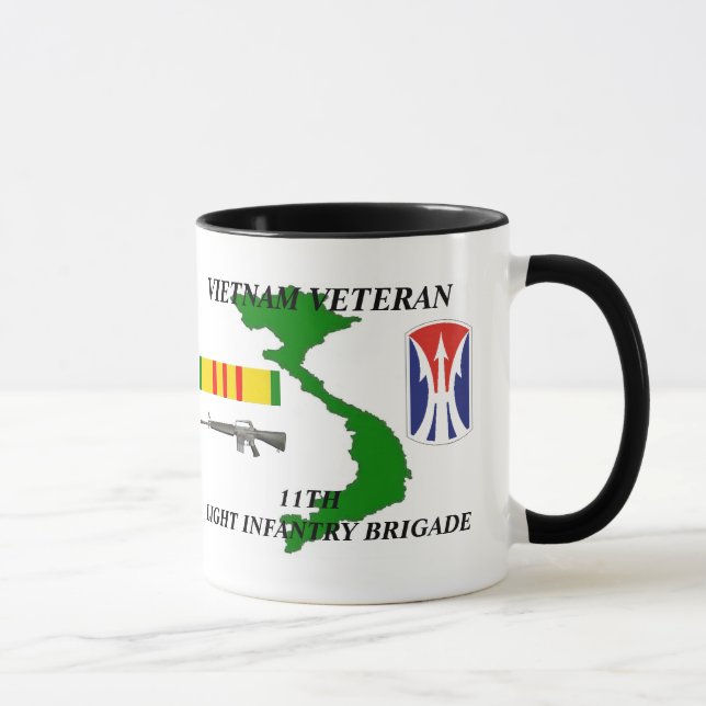 11th Light Infantry Brigade Veteran Coffee Mugs (Right)