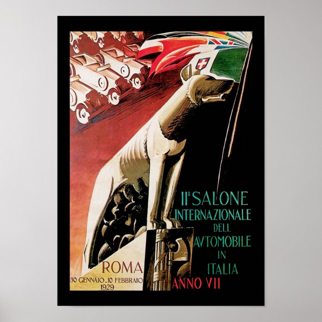 11th Salone International Automobile ~ Roma Poster (Front)