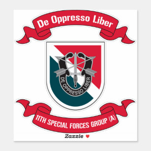 11th Special Forces Group (Airborne) 11th SFG Sticker