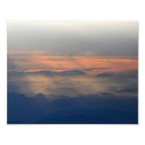 11X14 Cascade Mountains Photo Print