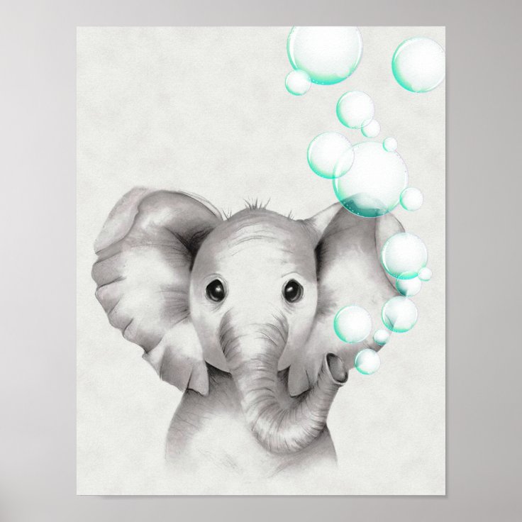 11x14 Elephant Blowing Bubbles From Trunk Poster Zazzle   11x14 Elephant Blowing Bubbles From Trunk Poster R186a4bc91e2a405ba01a4bb35c1dfd72 Wvw 8byvr 736 