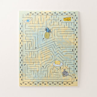 11x14 Maze Puzzle for Colorblind Kids