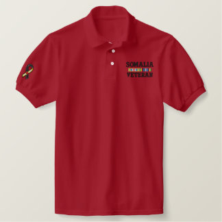 120025496611506221.dst, SOMALIA, VETERAN Embroidered Polo Shirt