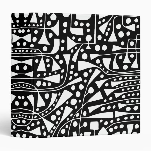 120112  (1.5in) White on Black 3 Ring Binder (Front/Spine)