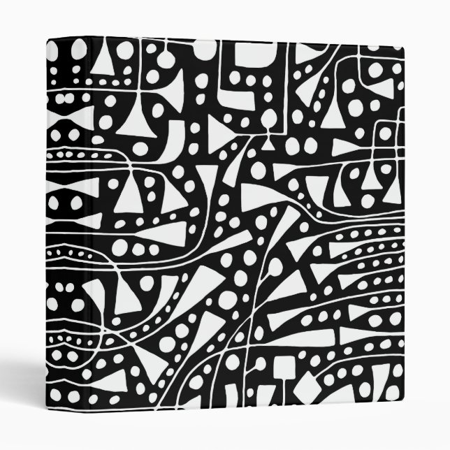 120112  (1in) White on Black 3 Ring Binder (Front/Spine)