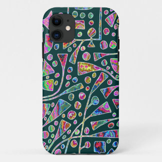 120112 on Dark Green iPhone 11 Case