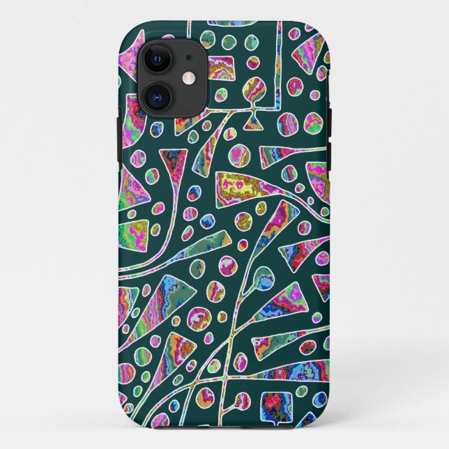 120112 on Dark Green Case-Mate iPhone Case (Back)