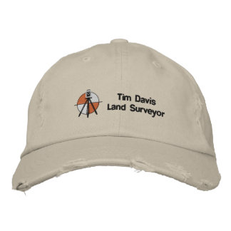 120971495649248493, Tim DavisLand Surveyor Embroidered Baseball Hat