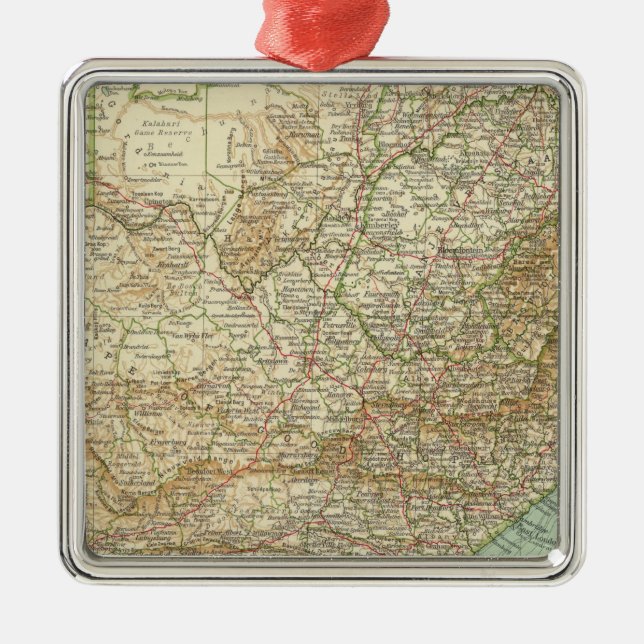 120 Cape Colony Metal Ornament (Front)