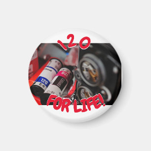 120 For Life Magnet
