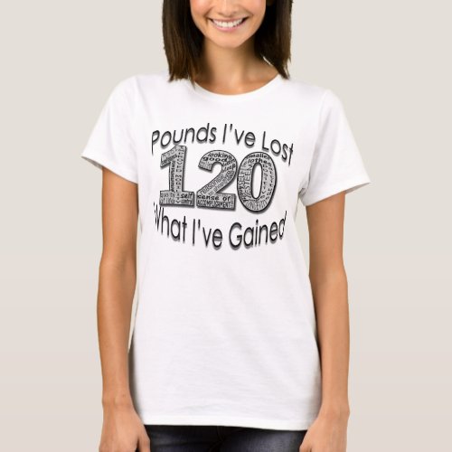 120 Pounds Lost Shirt