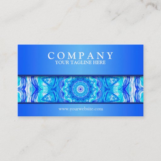 Customizable 121 Enchanted SeaStar mandala modern Business Card Templates