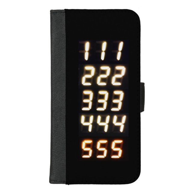 12345 iphone wallet case (Front)