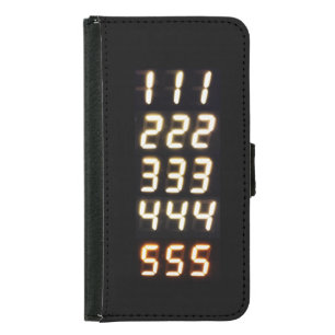12345 samsung phone wallet case