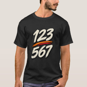 123 567 Salsa Dancing Humor For Dance Mom T-Shirt