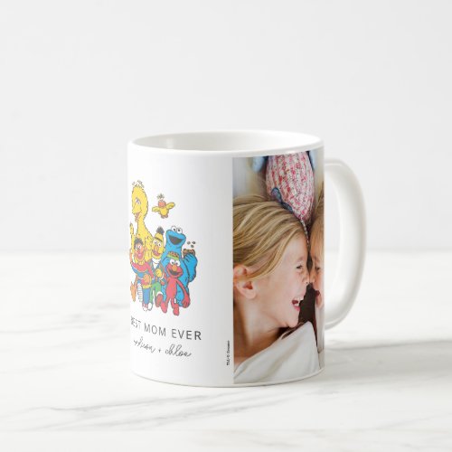 123 Sesame Street  Best Mom _ Photo Coffee Mug