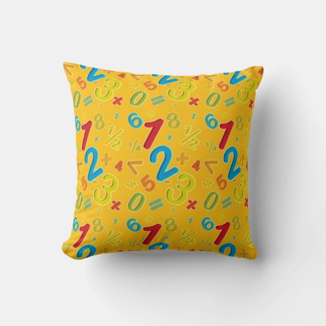 123 THROW PILLOW (Front)