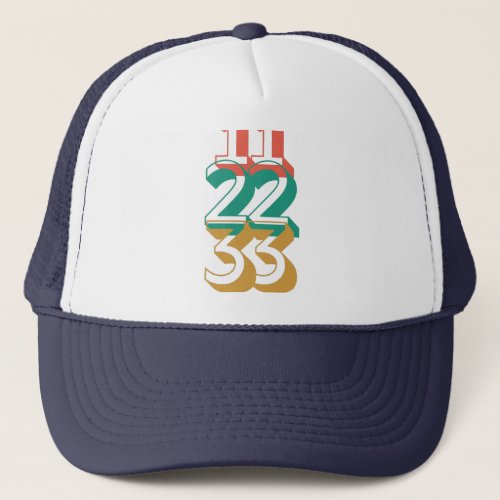 123 TRUCKER HAT