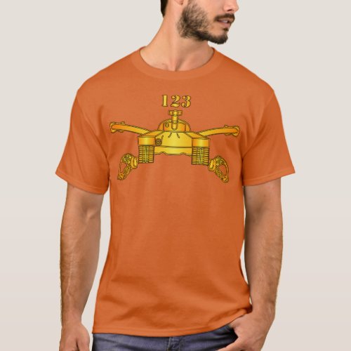 123rd Armor Regiment Branch wo Txt X T_Shirt