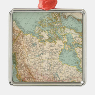 12526 Canada, Alaska, Greenland Metal Ornament