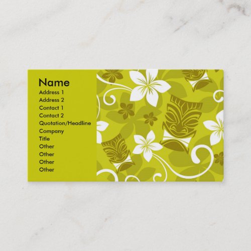 125  Name Address 1 Address 2 Contact 1 Co Business Card