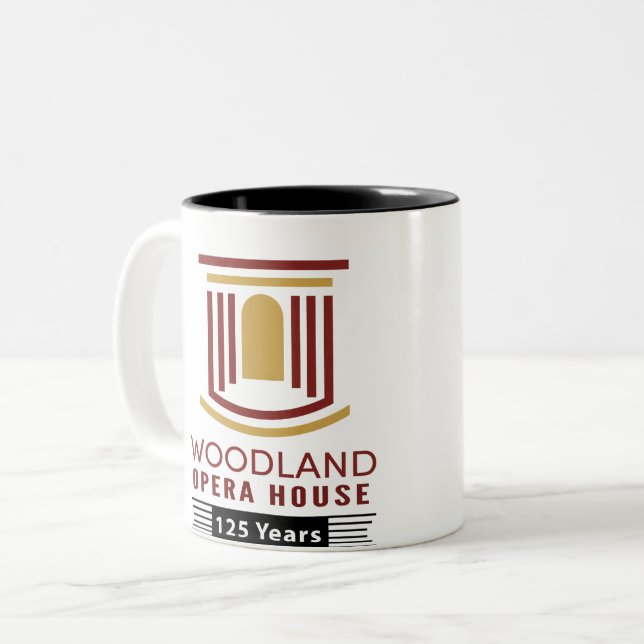 125th Commemorative Two-Tone Mug (11 oz.) (Front Left)