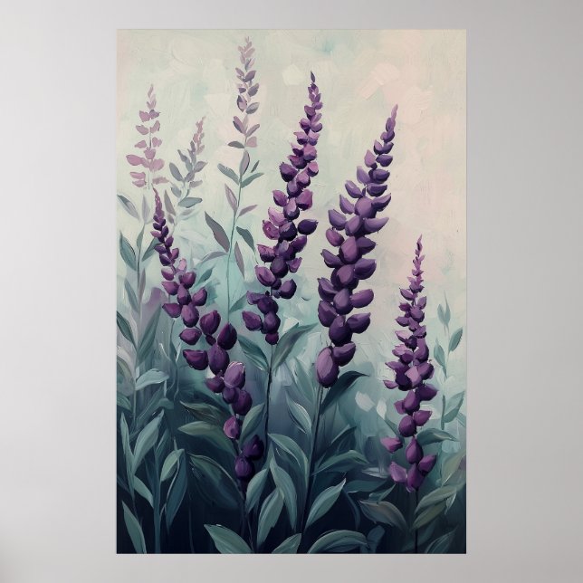 1276 Floral Poster (Front)