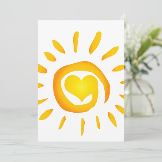 12887 BRIGHT YELLOW HEART SUNSHINE SURF SWIRL SYMB (Standing Front)