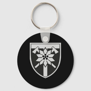 128th Mountain Ault Brigade (ukraine) Ukrainian Mi Keychain
