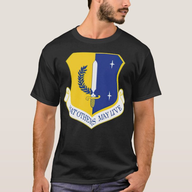 129Th Rescue Wing California Air National Guard bi T-Shirt (Front)