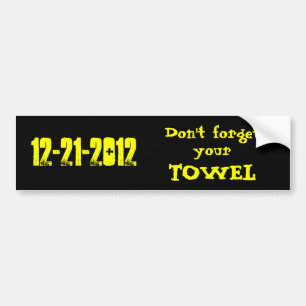 12-21-2012 Bumper Sticker