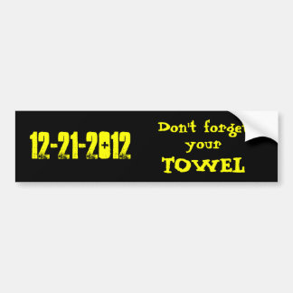 12-21-2012 Bumper Sticker