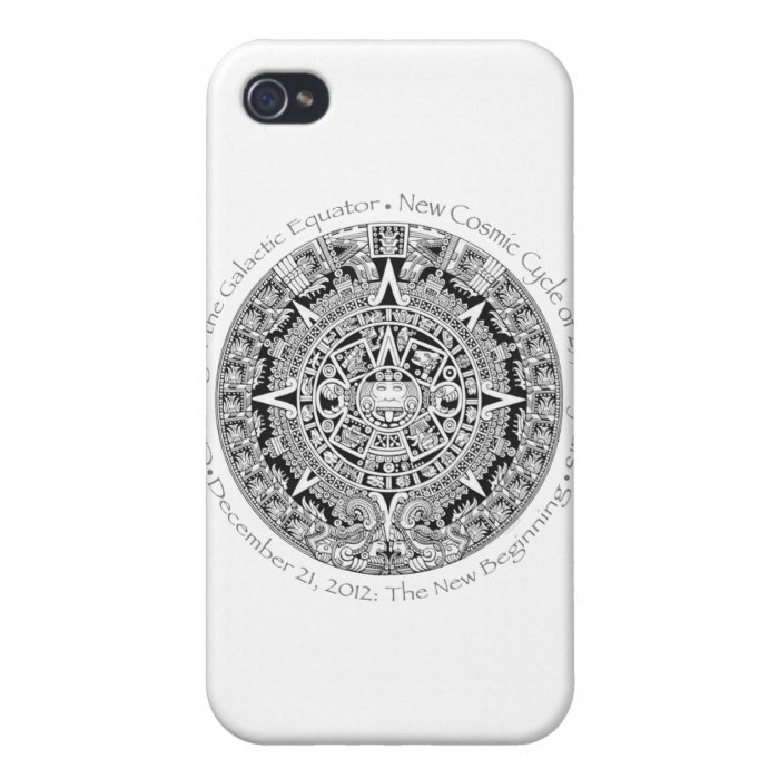 12.21.2012 The New Beginning Mayan commemorative Case For iPhone 4