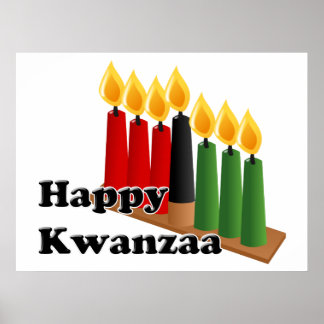 Happy Kwanzaa Posters, Happy Kwanzaa Prints, Art Prints, Poster Designs