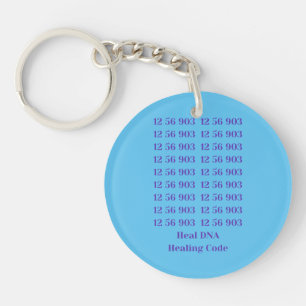 12 56 903 Heal DNA Healing Code Acrylic Keychain