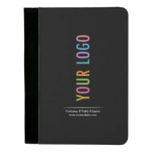 12.5" x 9.5" Custom Padfolio with Logo No Minimum (Front)