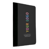12.5" x 9.5" Custom Padfolio with Logo No Minimum (Angled)