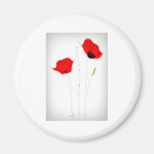 12.7 cm x 17.8 cm (5" x 7") Foil Folded Greeting C Magnet