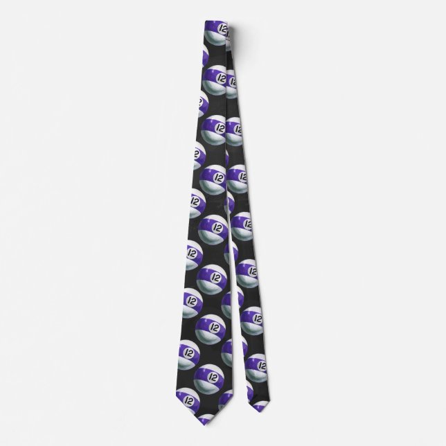12 Ball Tie (Front)