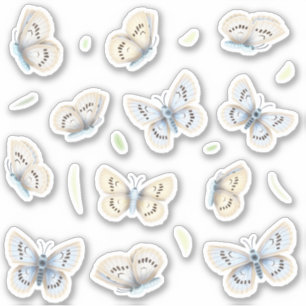 12 Butterflies Make Your Own Nature Scene Decal