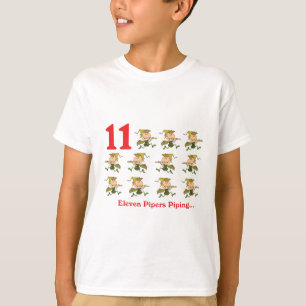 12 days eleven pipers piping T-Shirt