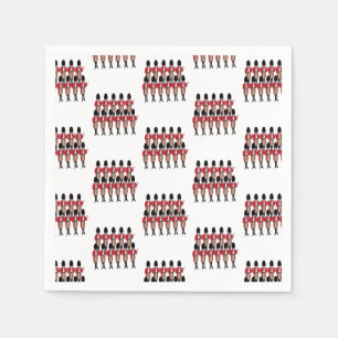 12 Days of Christmas 11 Pipers Piping Napkins