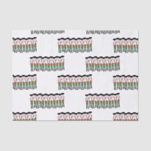 12 Days of Christmas 12 Drummers Drumming Tissue Paper