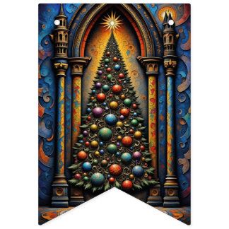 12 Days of Christmas Bunting Flags