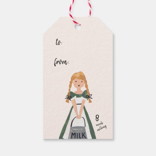 12 Days of Christmas Gift Tags | Zazzle.com
