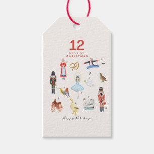 12 DAYS OF CHRISTMAS  GIFT TAGS