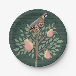 12 days of Christmas Paper Plates